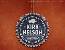Tablet Screenshot of kirknelson.com